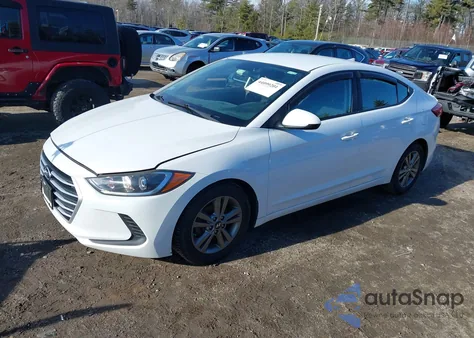 2018 Hyundai Elantra Sel from USA, damaged, VIN 5NPD84LFXJH250108